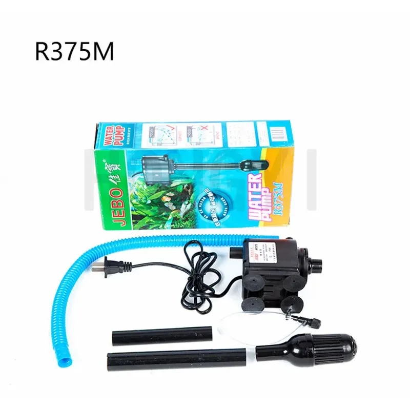 JEBO 1 piece aquarium mini multifunction water pump R362M R375M R119M air compressor+internal filter+water circulating 220-240V