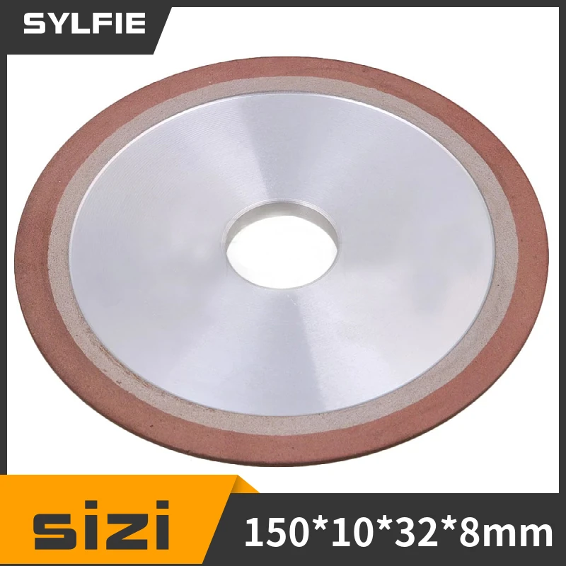 

Plain Resin Diamond Grinding Wheel Replacement 150mm Dia Carbide Steel Cutter