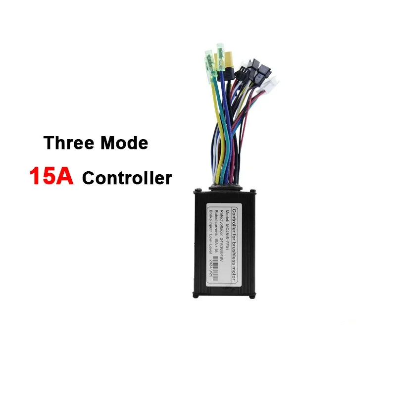 

Original 24V/36V/48V Controller E-Bike Three Mode 15A SineWave Controller SM Plug with Speed Limit,Bicycle Modified accessories