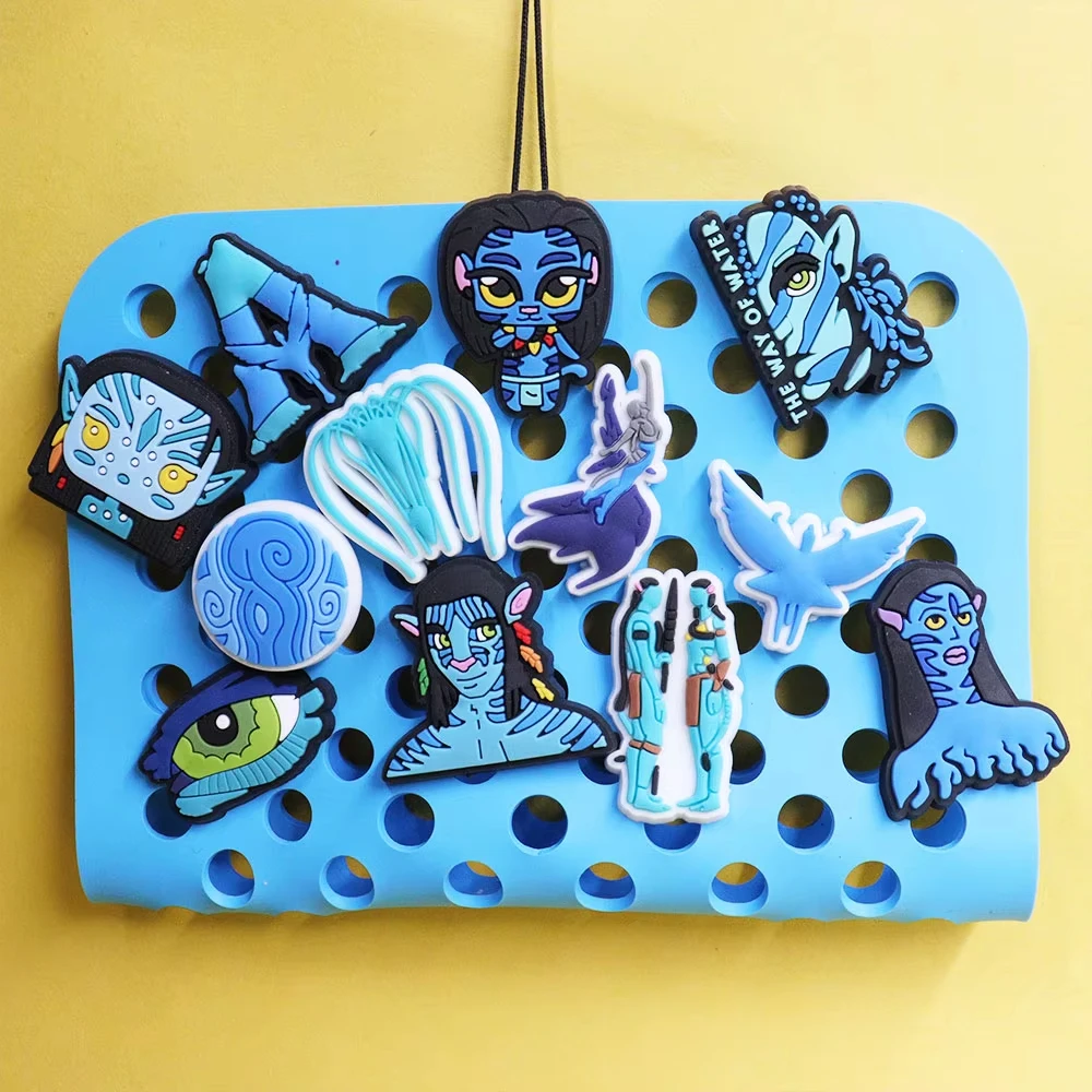 6-118 قطعة ديزني باندورا الكوكب الأزرق أحذية مختلطة السحر DIY بها بنفسك البلاستيكية الحرفية Jibbitz-نوع السحر ل Crocs على غرار الاطفال هدايا عيد الميلاد #3