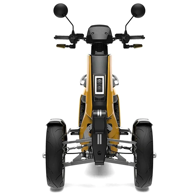 72V 3000W Power electric scooters adults electric scooter 2000W 3 wheel e motorcycle electric rickshaw hm-xsd unisex tricycles