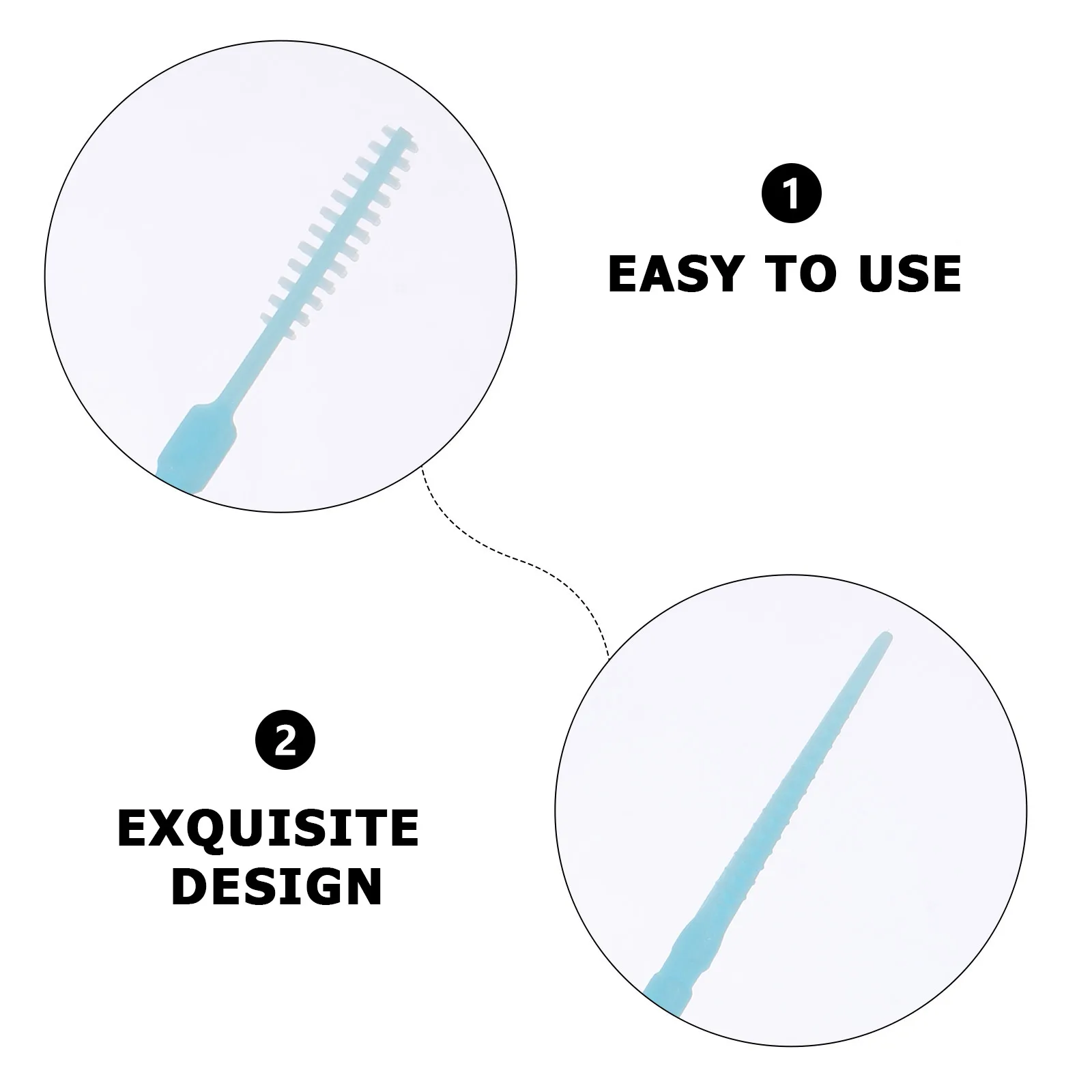 

1060Pcs Double Head Dental Floss Picks Interdental Toothpicks for Teeth Cleaning Portable Oral Care Tool Assorted Colors