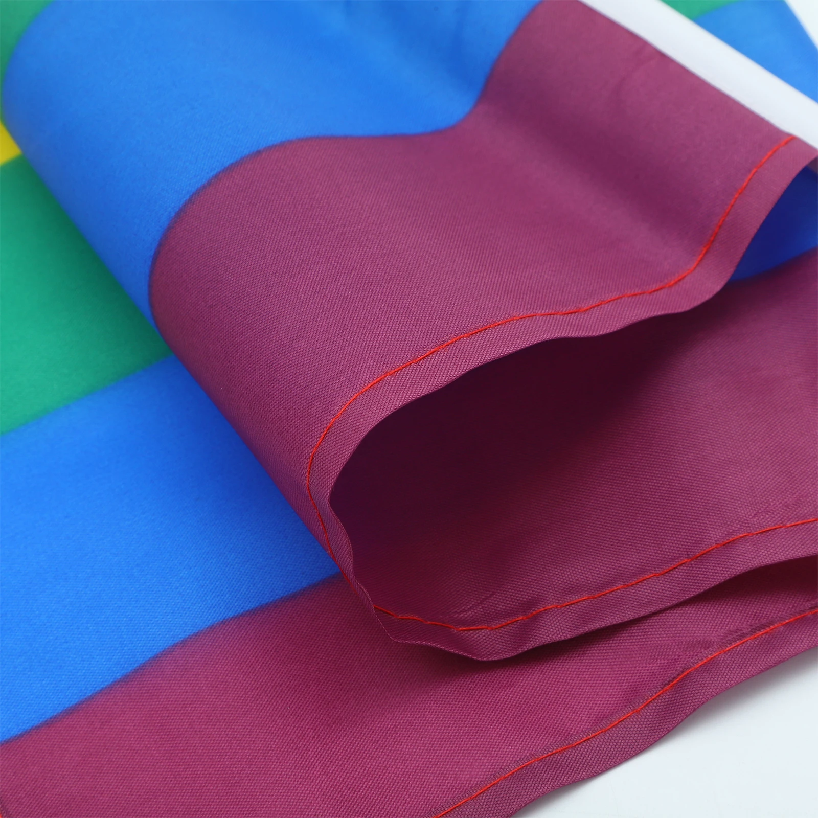 

6Pcs Rainbow Pride Flags Small Handheld Outdoor Party Decorations Durable Polyester Banner Outdoor