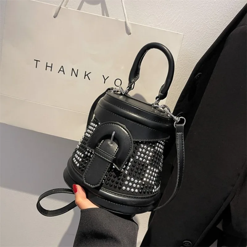 

Large Capacity Fashionable Diaper Bag Minimalist Vintage Square Satchels Ladies Elegant Leather Shoulder Bag Trendy