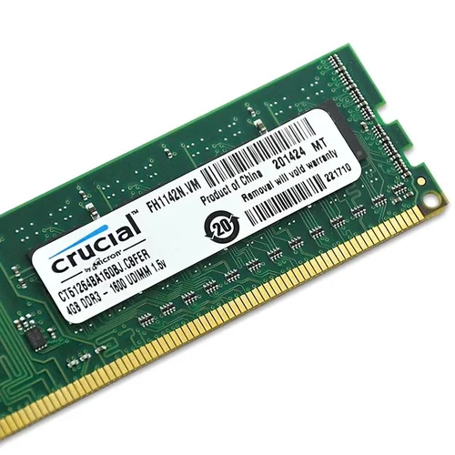 Imagen 2 del producto Memoria RAM DDR3 para PC, Crucial DDR3 RAM para Escritorio, 2GB 4GB 8GB 1333mhz 1600mhz 1866mhz DIMM PC3-12800
