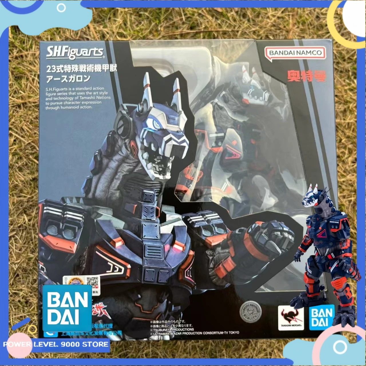 

В наличии: Оригинальная коллекционная фигурка Bandai S.H.Figuarts Ultraman Blazar (модель SHF Type 23 Earth Garon)