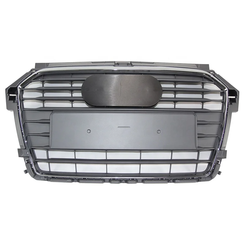 Car Front Bumper Grille Grill For Audi RS1 For A1/S1 Grill 2015 2016 2017 2018 Car Accessories tools