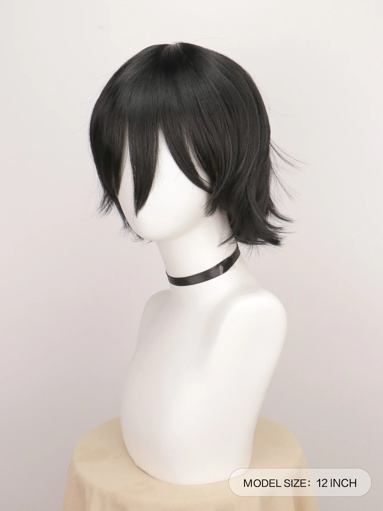 Anime Detective Conan Cosplay Wig forHalloween Christmas Costume Kudou Shinichi Party Short Black Men Costume Wig Boys and Men