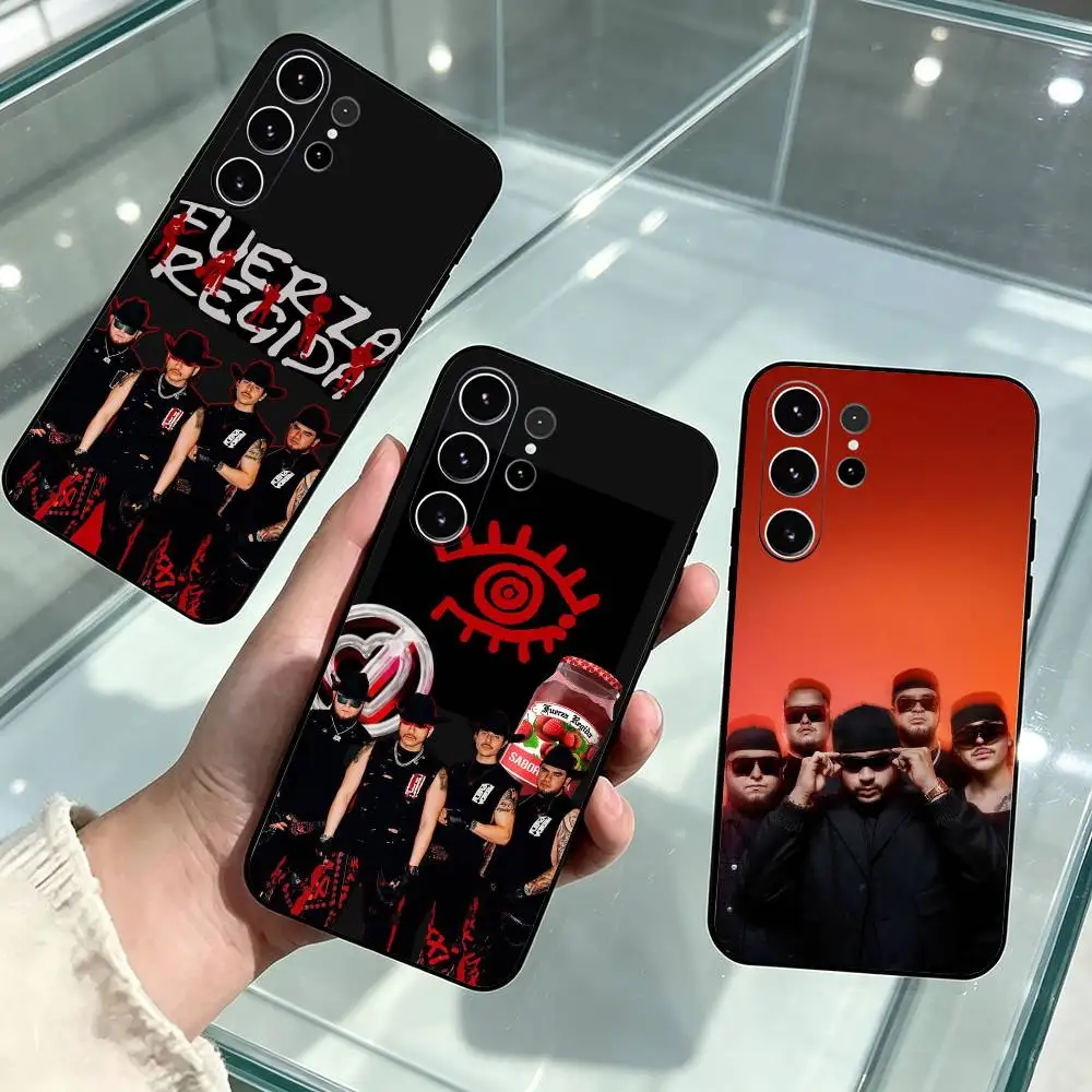 Fuerza Regida 111  Phone Case For Samsung S26,S25,S24,S23,S22,S21,S30,Ultra,Plus,Fe,Soft Silicone Black Cover
