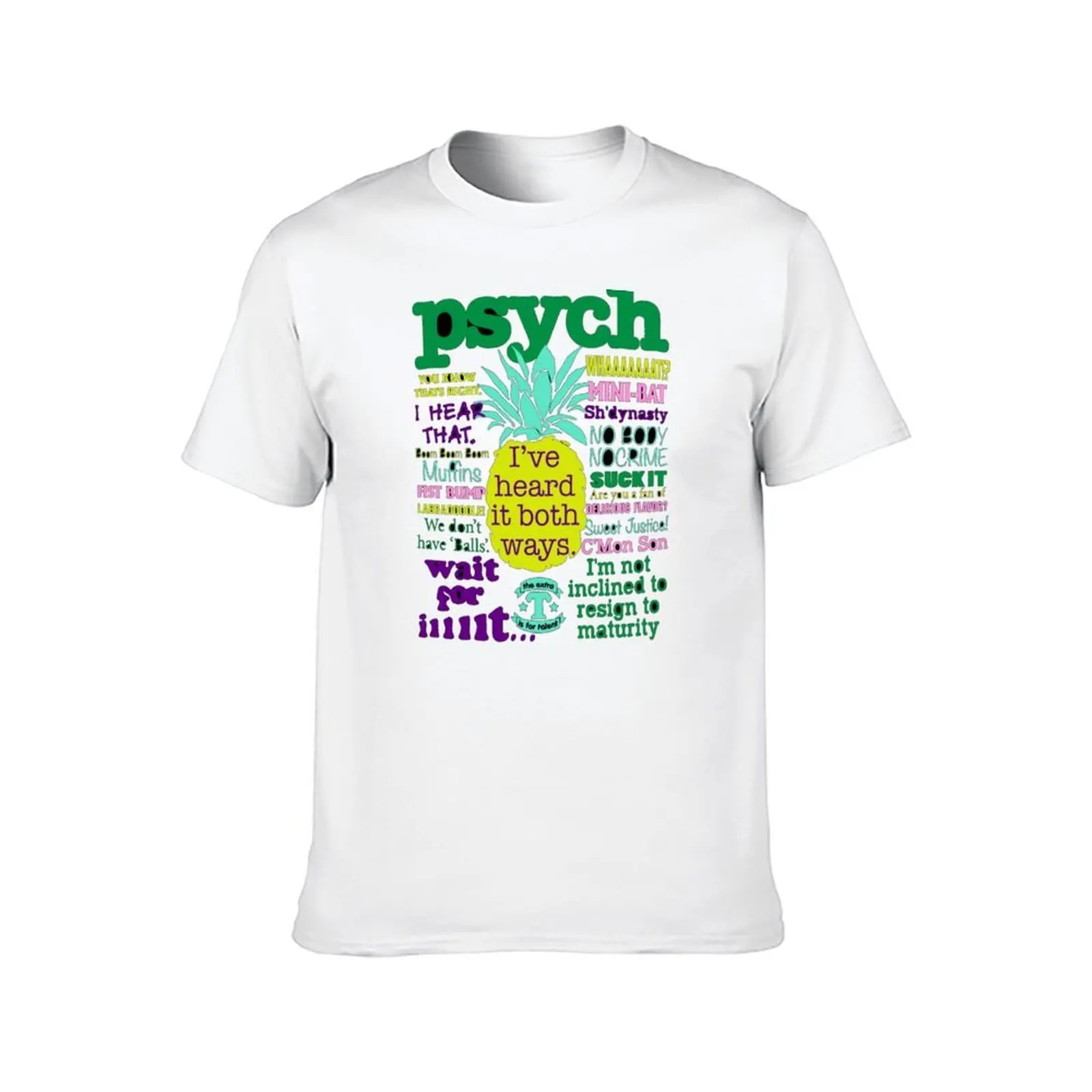 تي شيرت Psych Tv جولييت أوهارا المباحث النفسية هنري سبنسر-إقتباس النفسية تي شيرت جرافيك تي شيرت للرجال تي شيرت