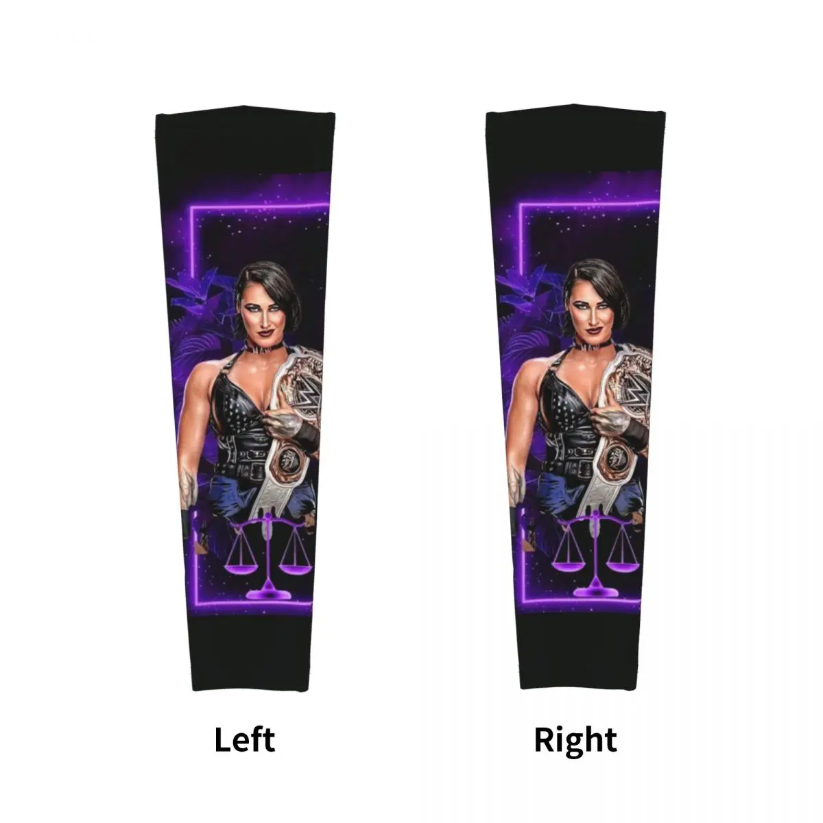 She Is My Mami Rhea Ripley Bootleg Wrestler Outdoor Arm Sleeves Sun UV Protection Cover Summer Cycling Tattoo Sleeves