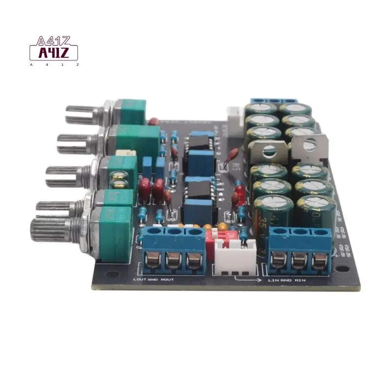 A41Z-Convenient Multifunctional Pre-Amplifier Tone Board Preamp Volume Tone Control DIY Speaker Amplifiers Sound Audio Amp