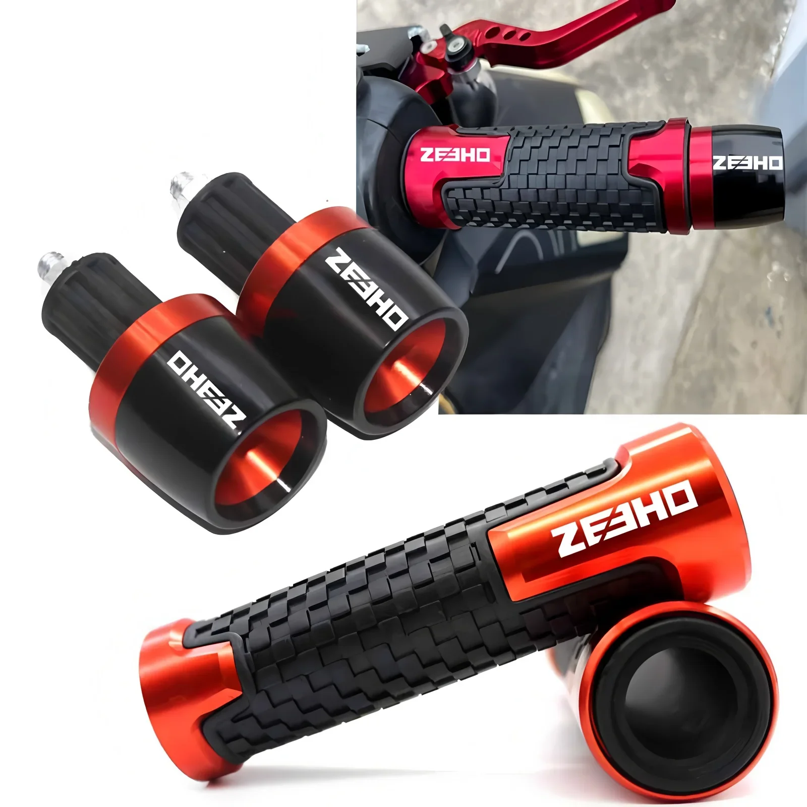 For ZEEHO AE8 AE8 S+ AE2/AE4/AE6/AE4i Motorcycle Hand Grips Handle Bar End Cap