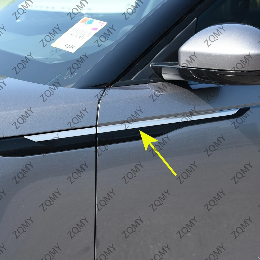 1x ​ Auto Side Voorspatbord Vent Trim Gill Voor Land Rover Range Rover Velar 2018 2019 2020 2021