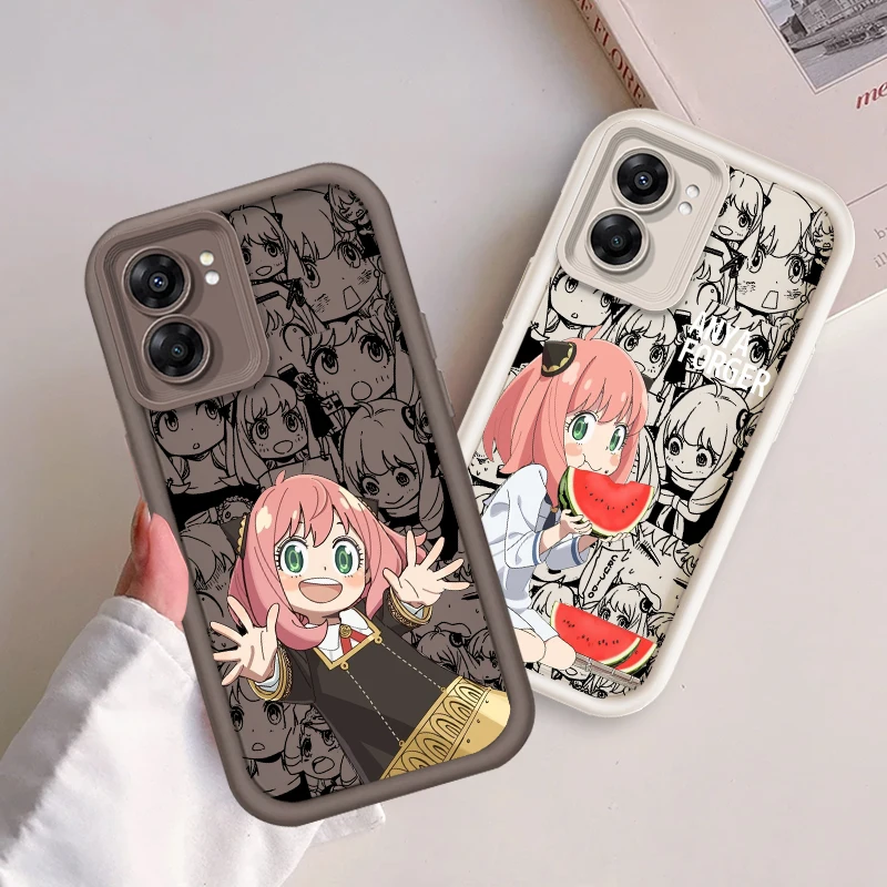 

A-Anyas Forger Cartoon For OPPO A98 A78 A94 A76 A74 A58 A55 4G 5G A9 A53 2020 A36 Eye Ladder Cover Capa Fundas Phone Case