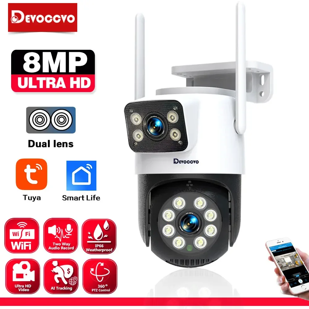 8MP 4K Tuya Wifi Ce…