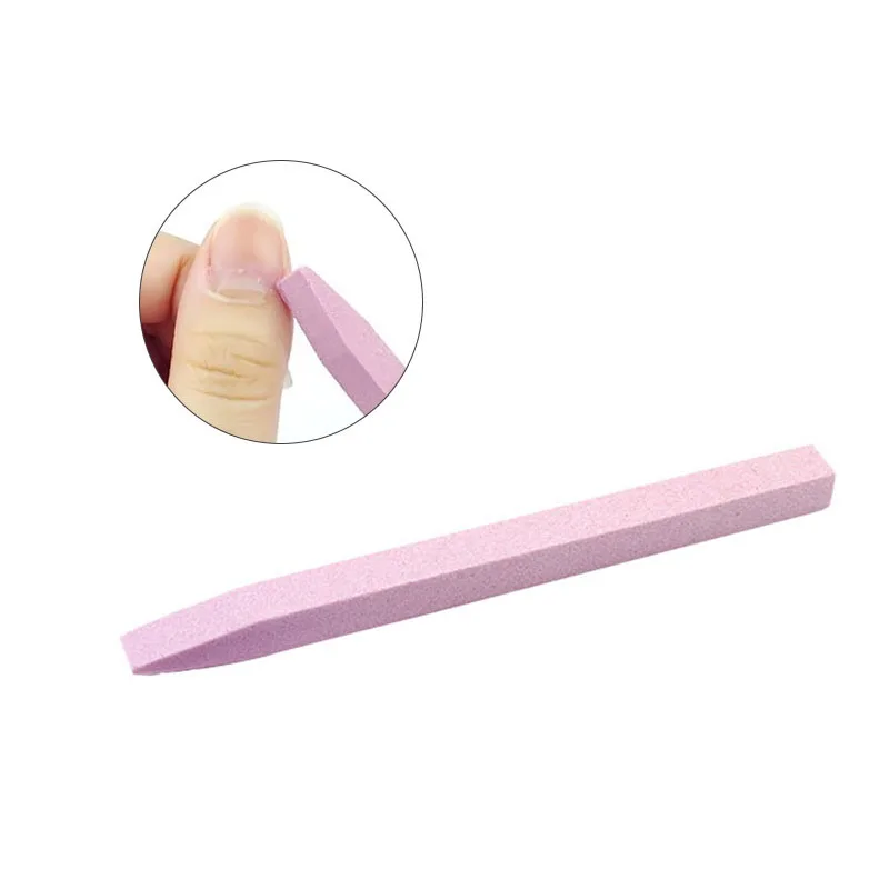 Quartz Stone Buffer Block Precise Nail Shaping Nail File Trendy Highly Sought-after Manicure Tools V-shaped Durable Nail Art