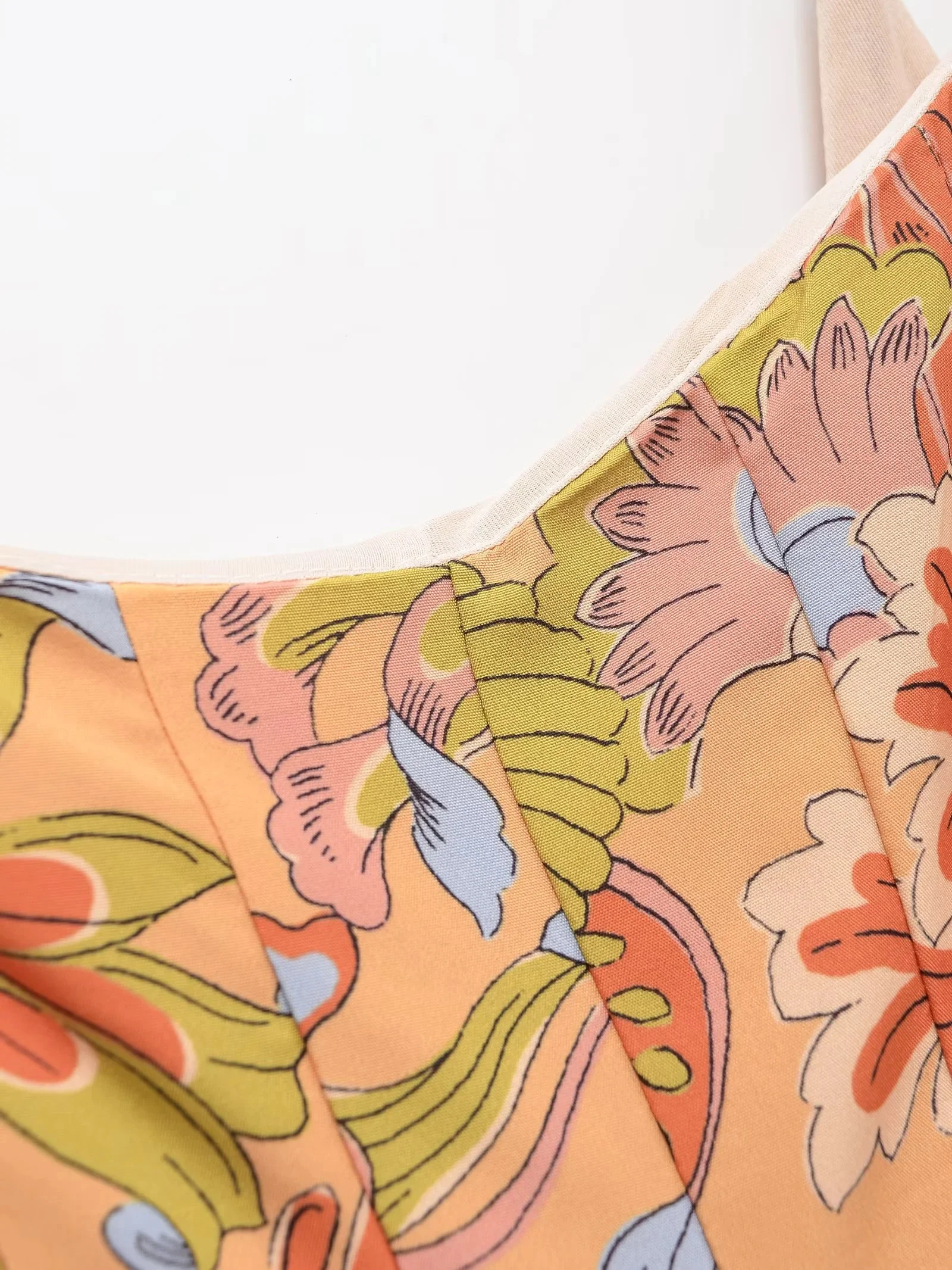 KONDALA Women Casual Print Long Cami Dress Sleeveless Backless Suspenders Long Dress 2025 Spring Summer Fashion Lady Slim Dress