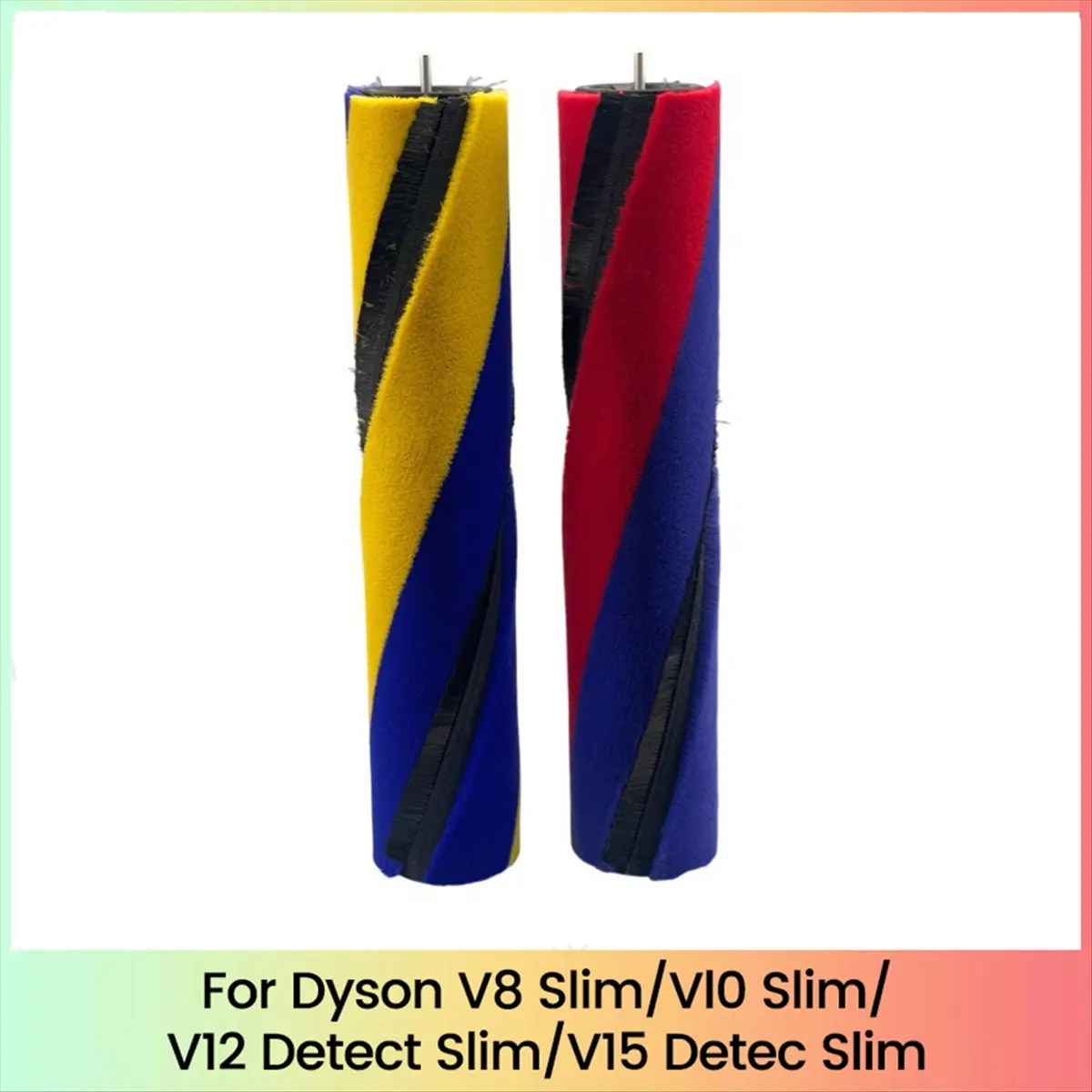 

Soft Brush Roller Replacement Brush Roll Bar for V8 Slim/Vl0 Slim/V12 Detect Slim/V15 Slim Vacuum Attachment [BWASCLIM]