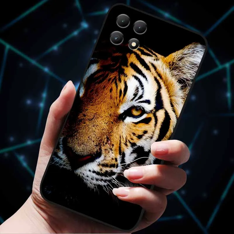 For T-Mobile Revvl 7 5G Case 7Pro 5G 2024 Wolf Lion Soft Silicone TPU Back Cover for T-Mobile REVVL 7 Phone Case T Phone 2 5G
