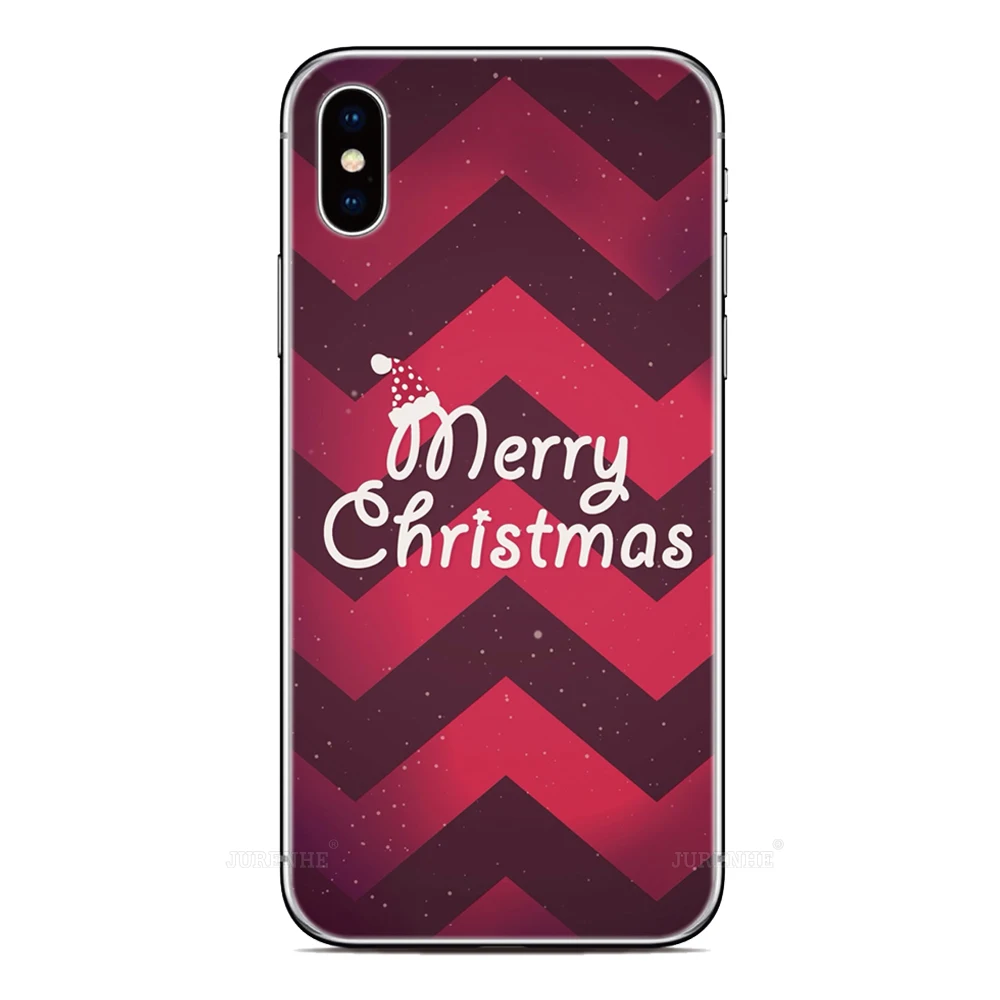 Custodia per telefono Merry Christmas per Sony Xperia 10 5 1 VI II III IV V 2023 XZ5 XZ4 XZ3 XZ2 XA2 Plus XA3 Ultra L3 L4 E5 Z5 Cover posteriore