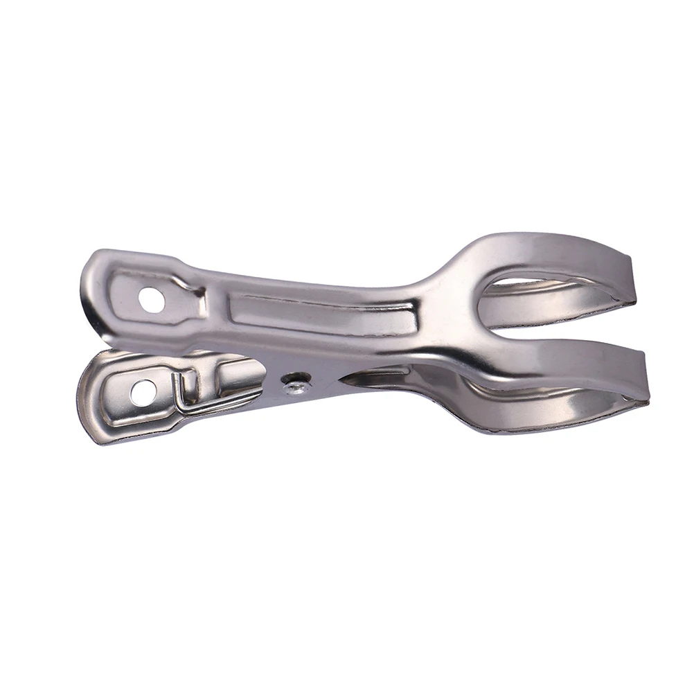

6pcs Sheet Clips Windproof Rust Resistant Stainless Steel Folders Fishtail Clothespins Hold Sheets Tight Bed Great