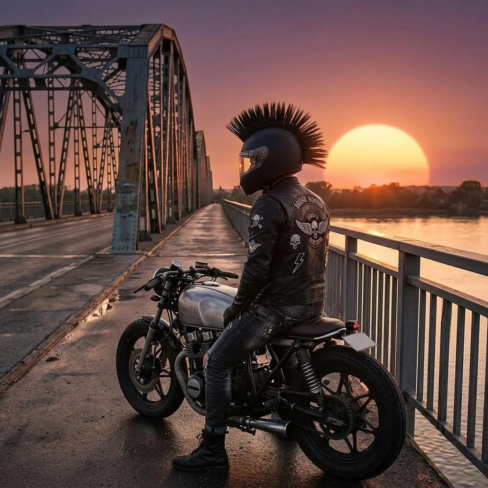 

Панк-парик для шлема, привлекательное украшение для головы, многоразовый фибровый декор для мотоциклетных шлемов, аксессуары для шлемов