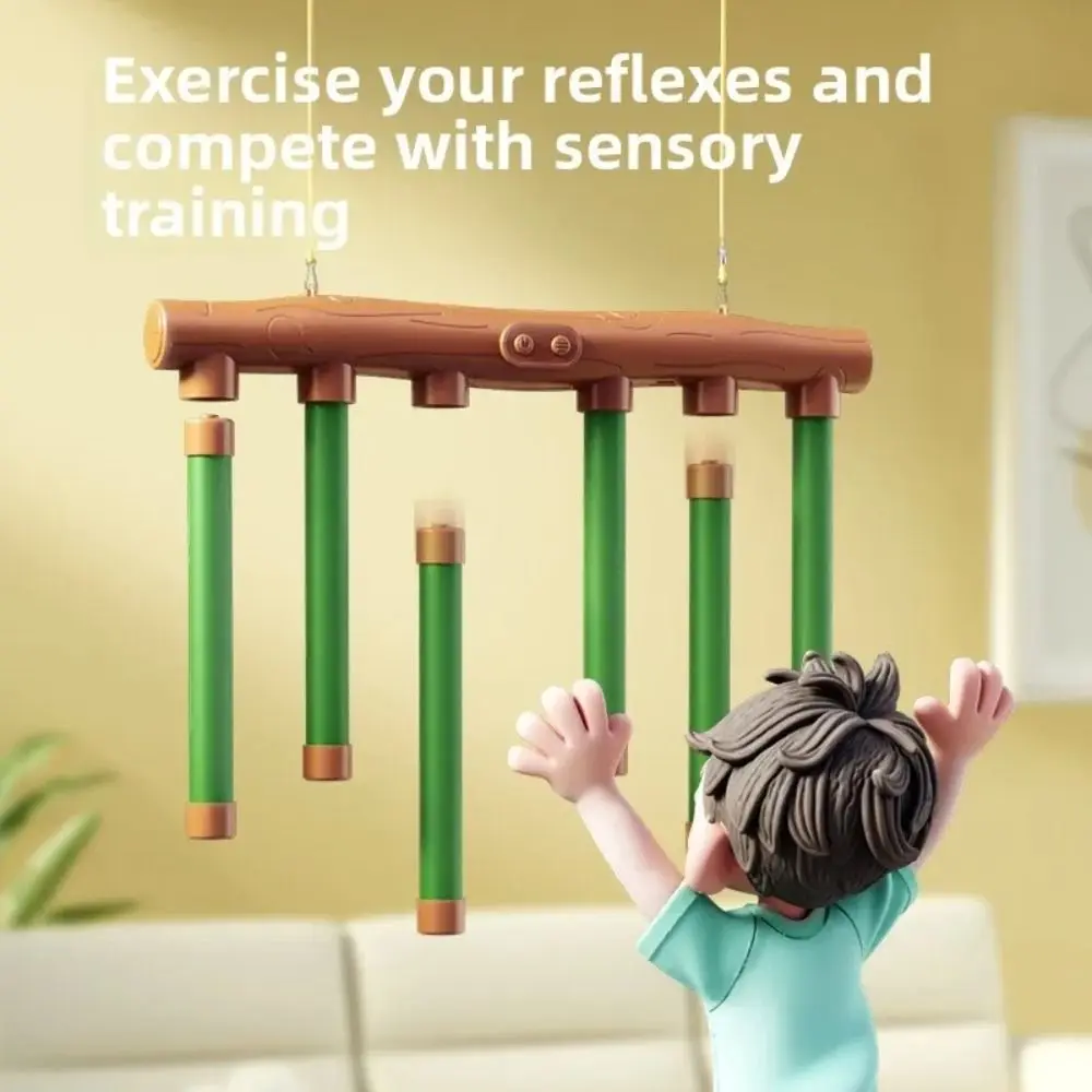 

Развивающие пластиковые палочки для игры, красные мягкие палочки для вызова, игра с падениями, интерактивная игрушка для родителей и детей, обучение реакции