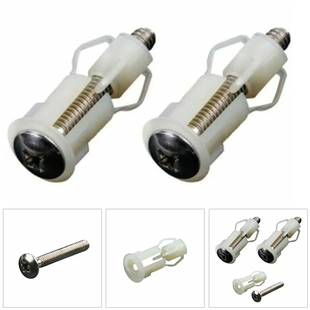 Toilet Toilet Seat Screws WC Seat Screw Kit Top Fix Blind Hole Fitting Kits Nut Cover Brand New High Quality Durable