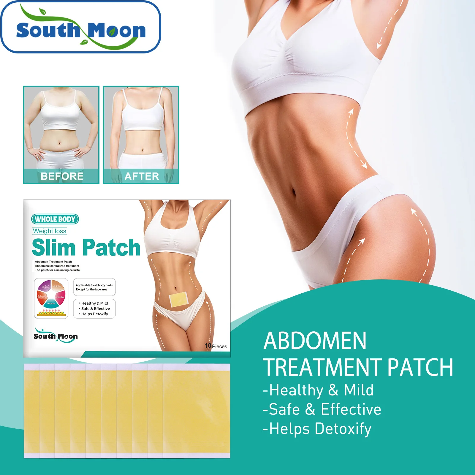 

Fat Burner Patch Slim Belly Tummy Fat Removal Lifting Firming Enhance Abdominal Muscle Thin Leg Arm Detox Waist Shaping Sticker