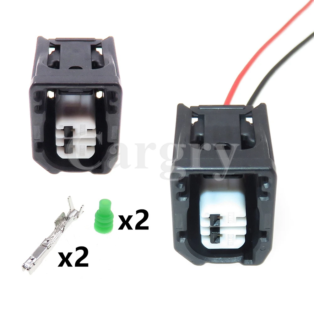 1 Set 2P 6189-7830 90980-12D12 AC Assembly Car Waterproof Cable Harness Low Current Socket For Toyota Honda Nissan