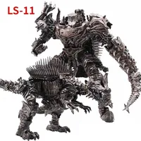 AOYI  LS-11transformation Action Figure Toy Masterpiece Scorn Movie Model KO Dinosaur Deformation Car Robot Dolls Gift in Stock