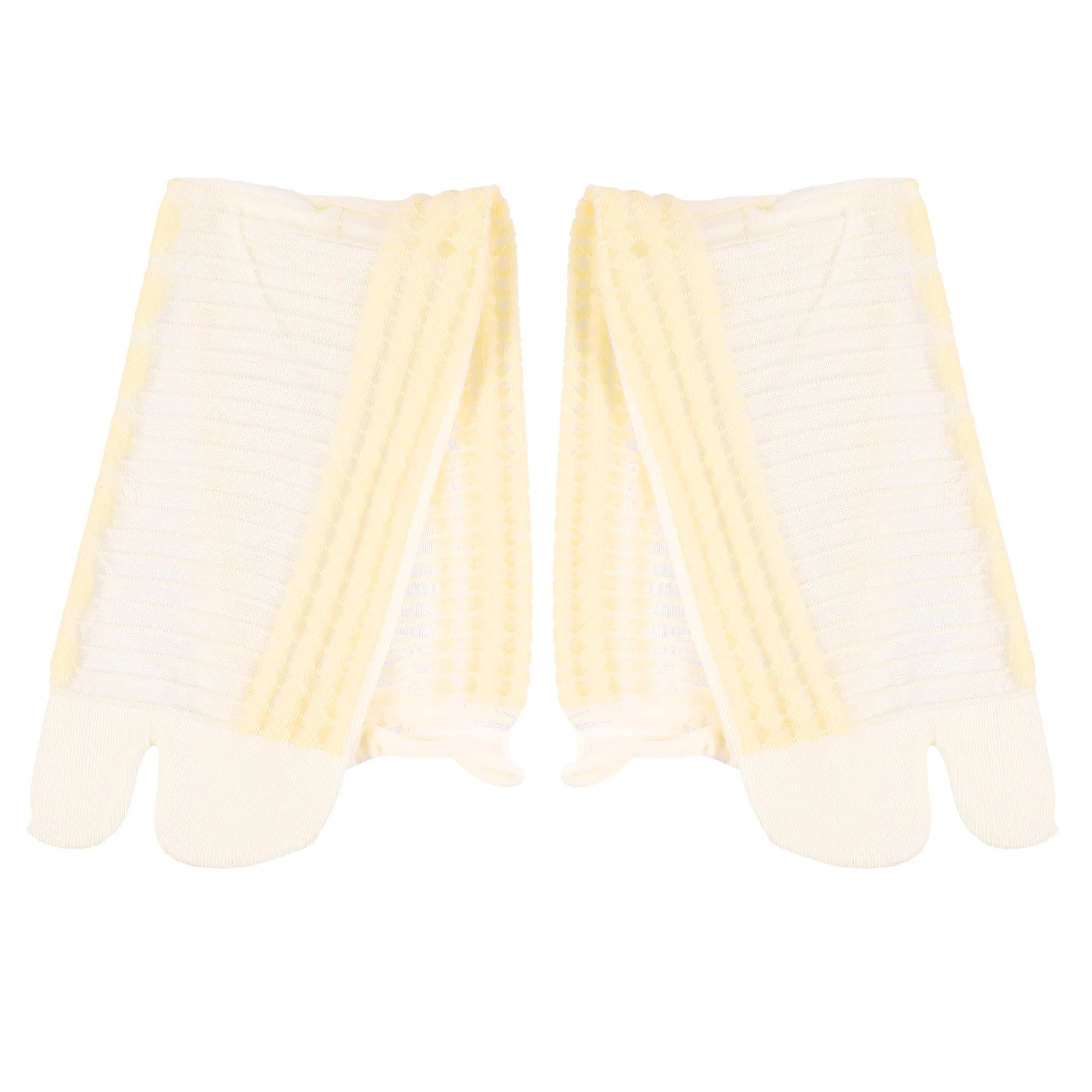 

1Pair Two Toes Nylon Flops Socks Tabi Style Thin Breathable Comfortable Socks Non Slip for Spring Summer Autumn Female Gift