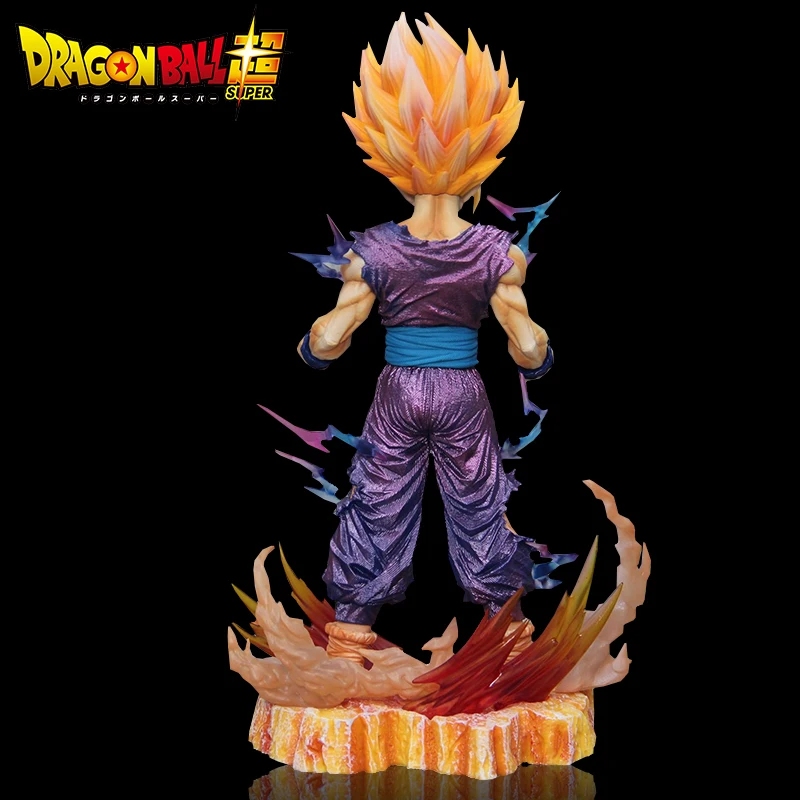 25cm Dragon Ball Z Anime Figure Son Gohan Action Figurine Super Saiyan 2 Cell Game Children Toys Decoartion Son Goku Free Gift