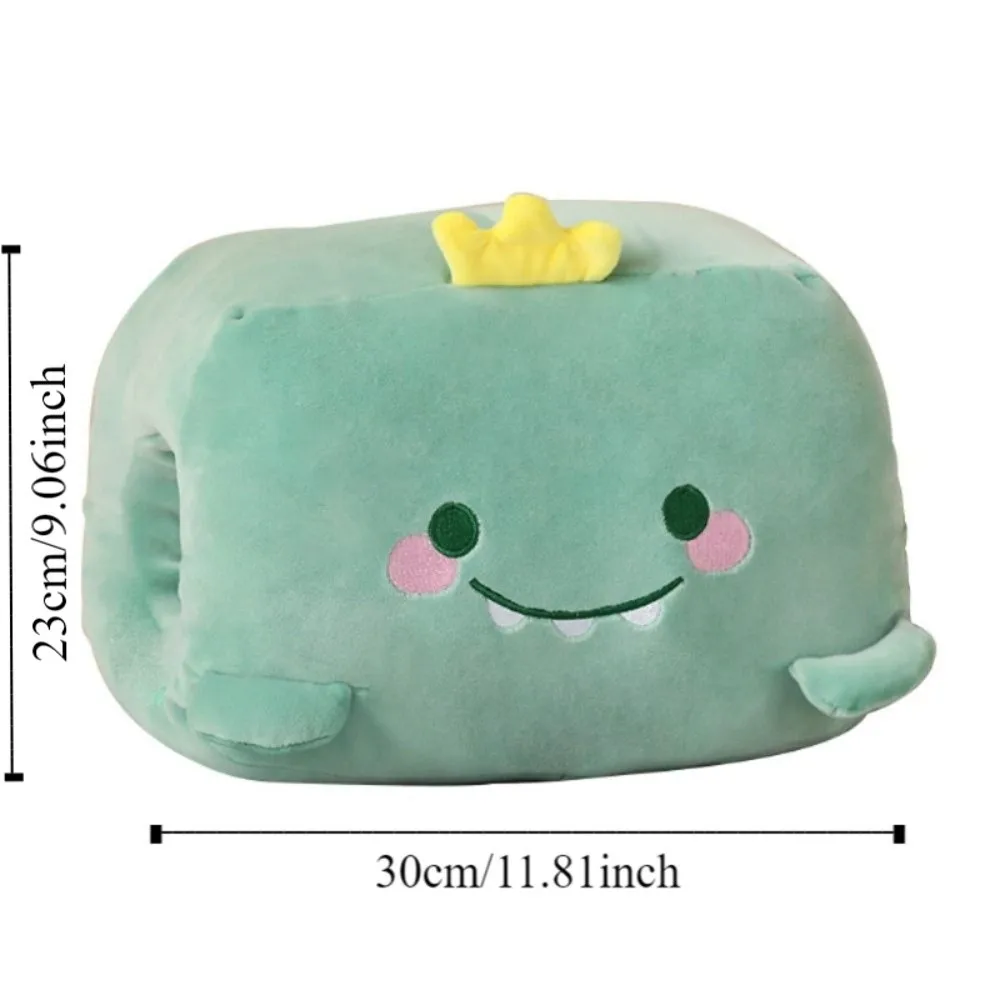 ตุ๊กตาอุ่นมือ หมอนอุ่นมือ ตุ๊กตาสัตว์นุ่มพิเศษ หมอนอิงสำหรับงีบในออฟฟิศ ของเล่นตุ๊กตาสำหรับฤดูหนาว