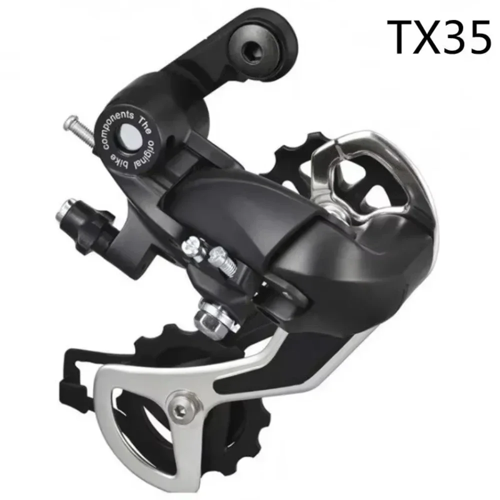 AliExpress NONE 1PC TX35 Mountain Bike Rear Derailleur Compatible with 6/7/8 Speed Bicycles Trigger Shifters Shift Levers MTB Transmission Kit