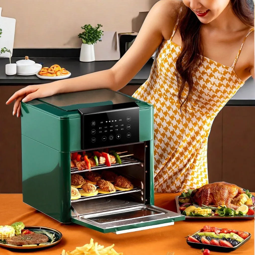 

12l Functions Electric Air Fryer Toaster Oven Electric Deep Fryers Freidora De Aire