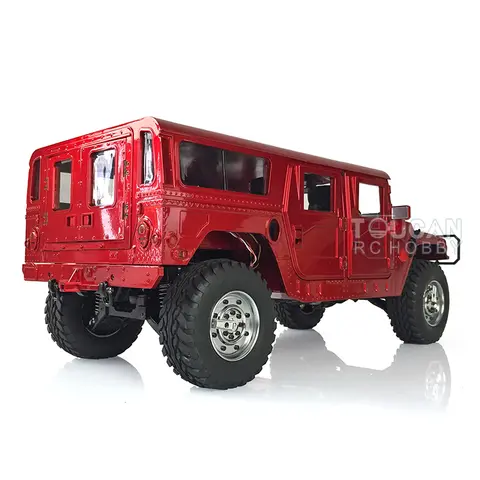 HG P415 1/10 RC 4*4 U.S Civilian Car Crawler Truck Servo ESC Motor Radio Light Outdoor Toys Birthday Gift TH17229