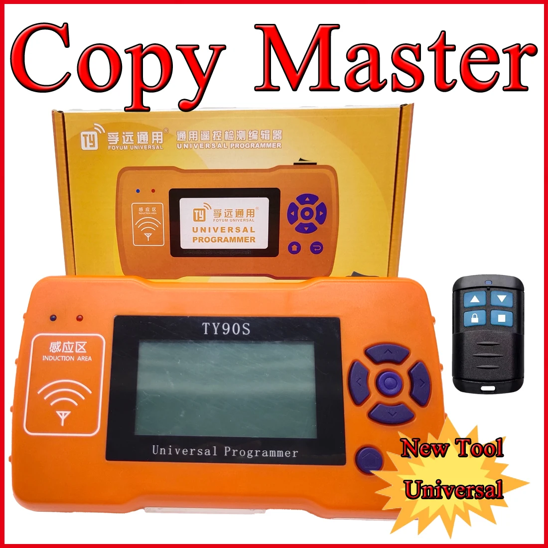 TY90S Remote Controller Remote Master For Wireless RF Remote Controller Key Programmer remote controller for qn-h618 