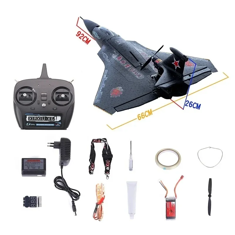 Di grandi dimensioni Sea Land And Air Plus Ares J-11 Fighter Jet Airship elica motore timone e naso accessori