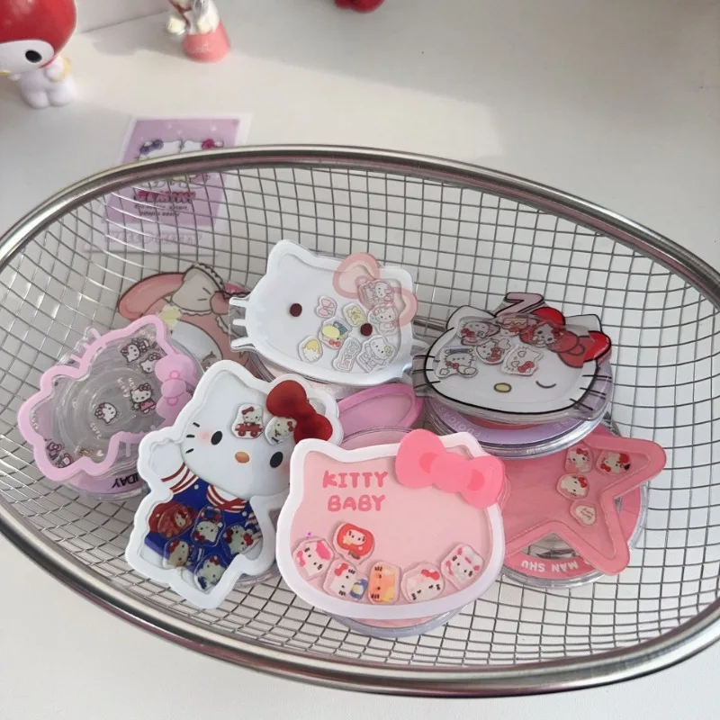 

Kawaii Hello Kitty Stand Cute Cartoon Suitable Magnetic Phone Desktop Lazy Artifact Desktop Decoration Student Gift Wholesale