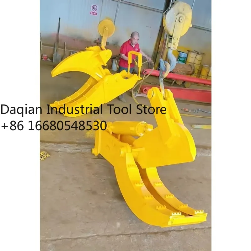 D5a Clearance High Operating Efficiency Excavator Stump Shear  Excavator Modified With Efficient Tree Root Digging Tools