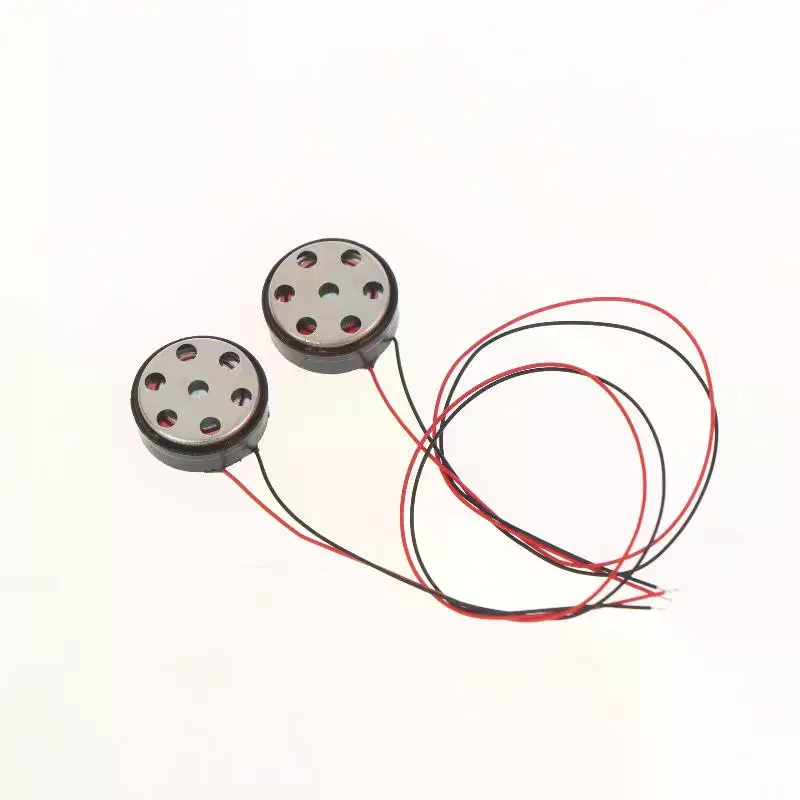 2Pcs 13mm Bone Conduction Speakers 8ohm Bluetooth Earphone Music Lollipop Horn Mini Ultra-thin Vibration Resonance Speaker