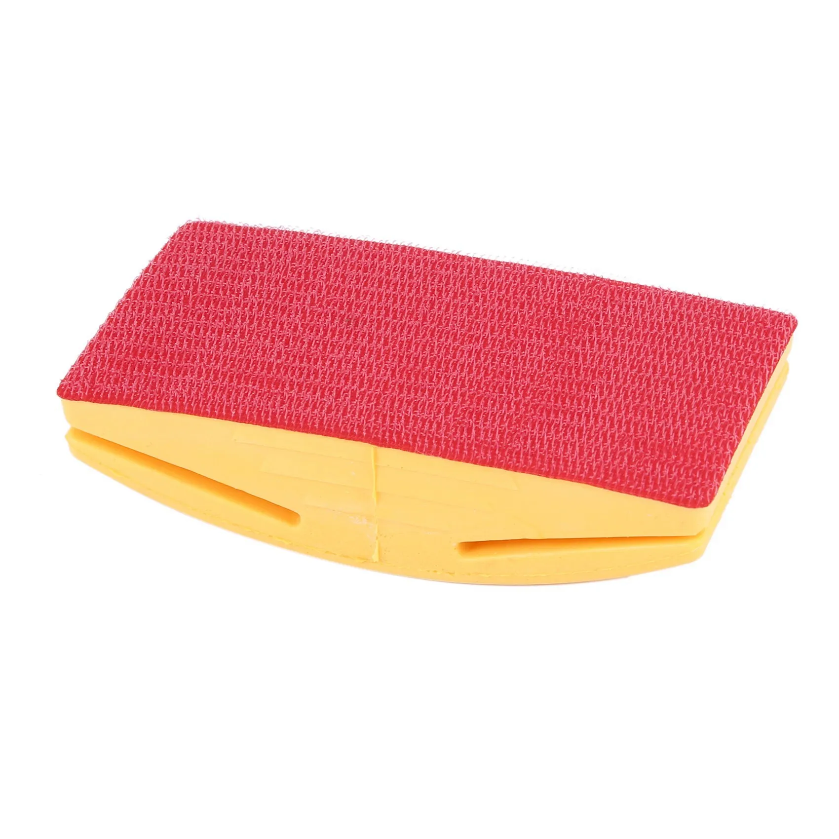 ABMR-2X 5 Inch Sanding Block Rubber Hook Loop Backing Pad Sandpaper Holder Hand Grinding Block Polishing Tools A