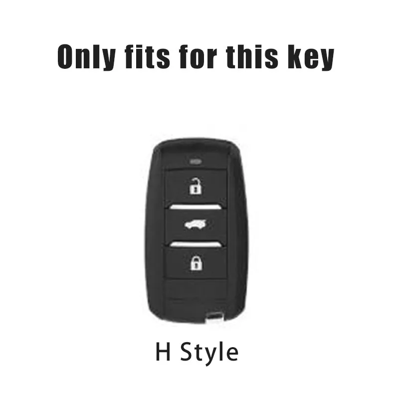 New Full Cover Soft TPU Car Key Case For Changan Cs35plus Cs35 Cs15 Cs75 Cs95 Cx20 Cs1 Cv1 Alsvin V7 Raeton2018 Auto Accessories