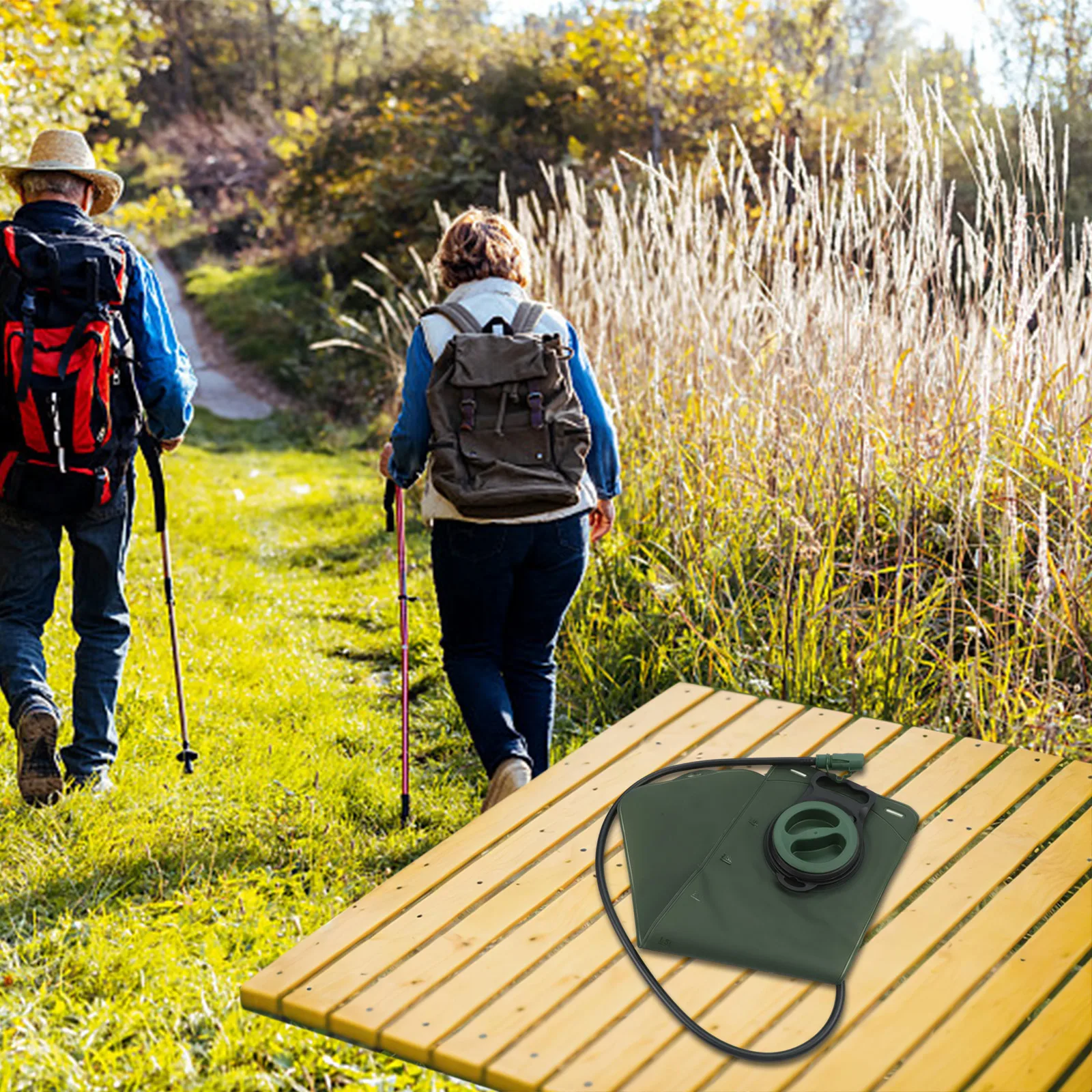 

Быстросъемная сумка для воды One Click, горный рюкзак объемом 3,0 л, герметичная сумка для воды, подходит для кемпинга и пеших прогулок