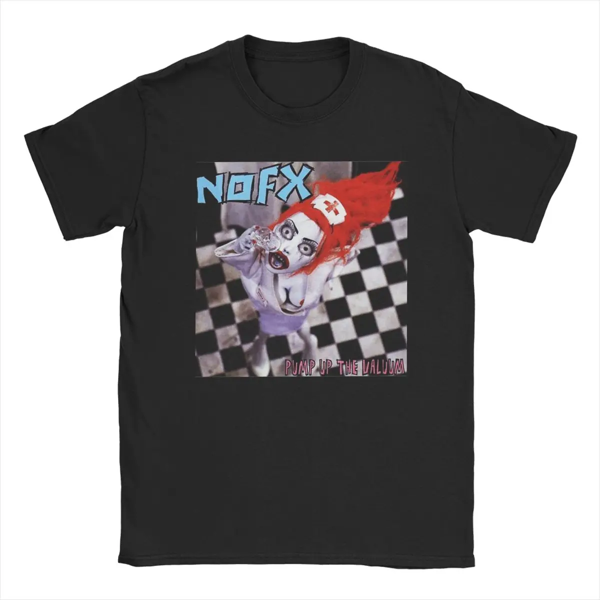 Men's Nofx Band T Shirt 100% Cotton Clothes Novelty Short Sleeve Round Collar Tees Printing T-Shirt