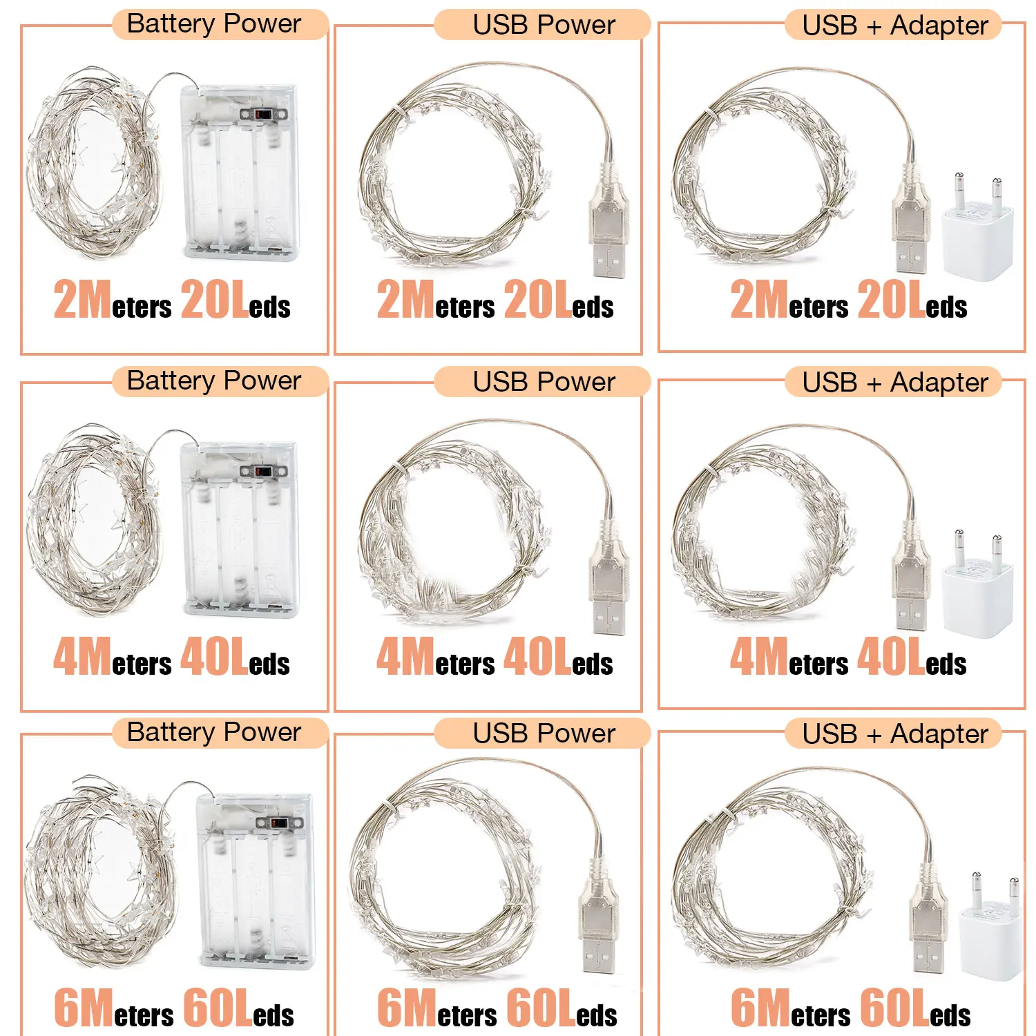 USBスターLEDストリングライト,3xaa屋外ガーデン,電池式フェアリーライト,家のギフト,寝室の装飾,かわいいアクセサリー