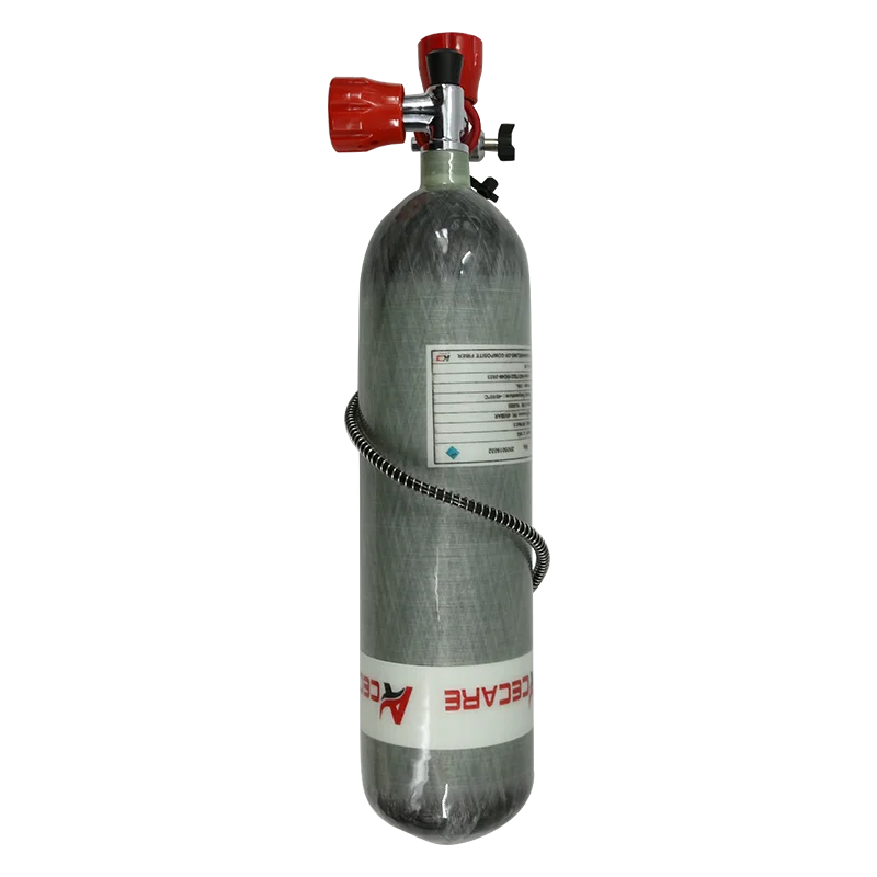 Acecare 3L CE خزان وصمام ومحطة تعبئة للغوص 300Bar 4500Psi