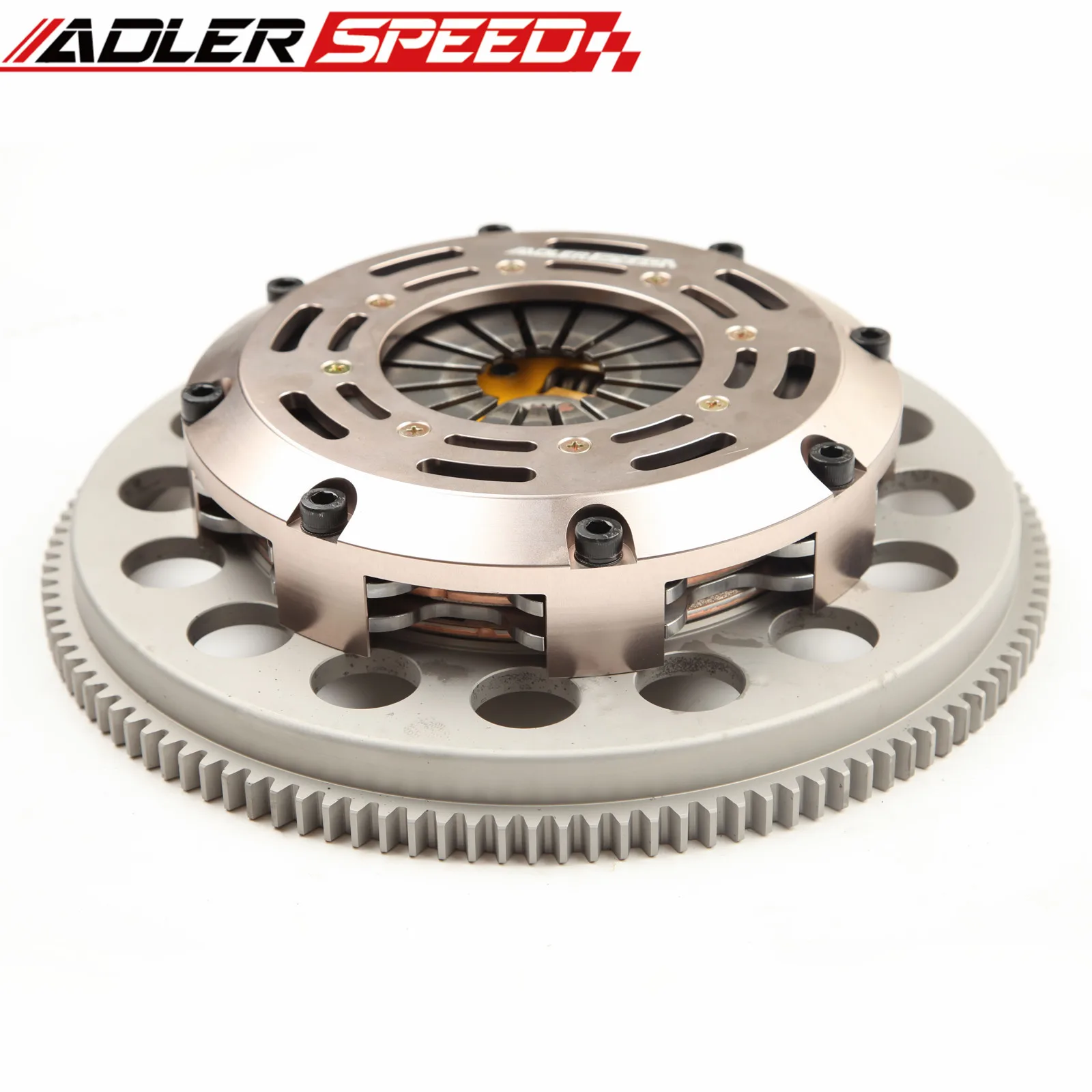 ADLERSPEED Sprung Clutch Twin Disc For Nissan Skyline RB20DET RB25DET RB30E RB26DETT 5-SPEED